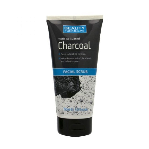 Beauty Formulas Charcoal Facial Scrub - 150ml