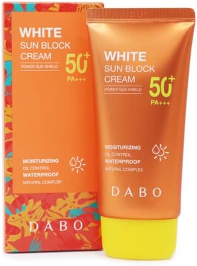 DABO White Sunblock Cream Power Sun Shield SPF50+ 70ml