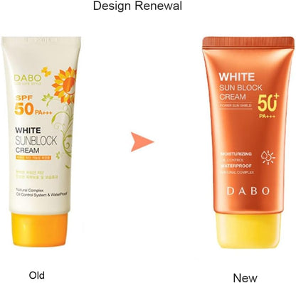 DABO White Sunblock Cream Power Sun Shield SPF50+ 70ml