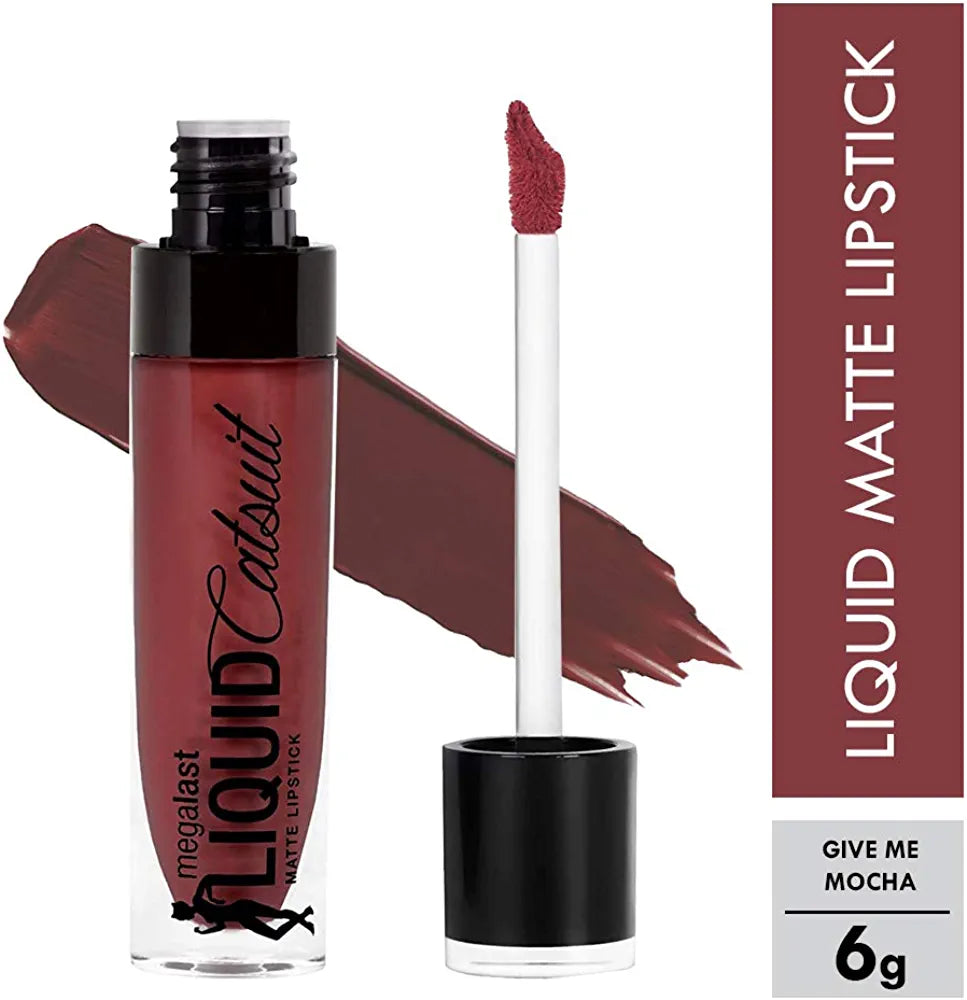 Wet n Wild Megalast Liquid Catsuit Matte Lipstick - Give Me Mocha