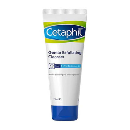 Cetaphil Cleanser | Cetaphil Gentle Exfoliating Cleanser - 178ml