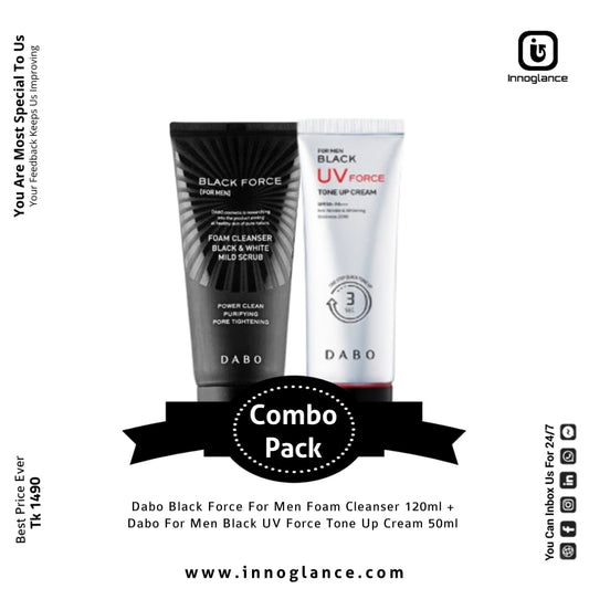 Combo Pack | Dabo Men Foam Cleanser and Tone-Up Cream