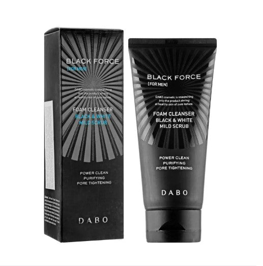 Dabo Black Force For Men Foam Cleanser 120ml