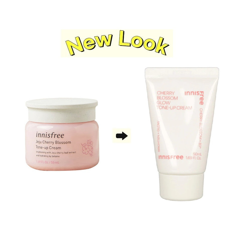 Innisfree Jeju Cherry Blossom Glow Tone-Up Cream - 50ml