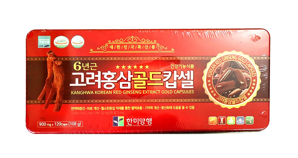 Korean Red Ginseng Gold Capsules