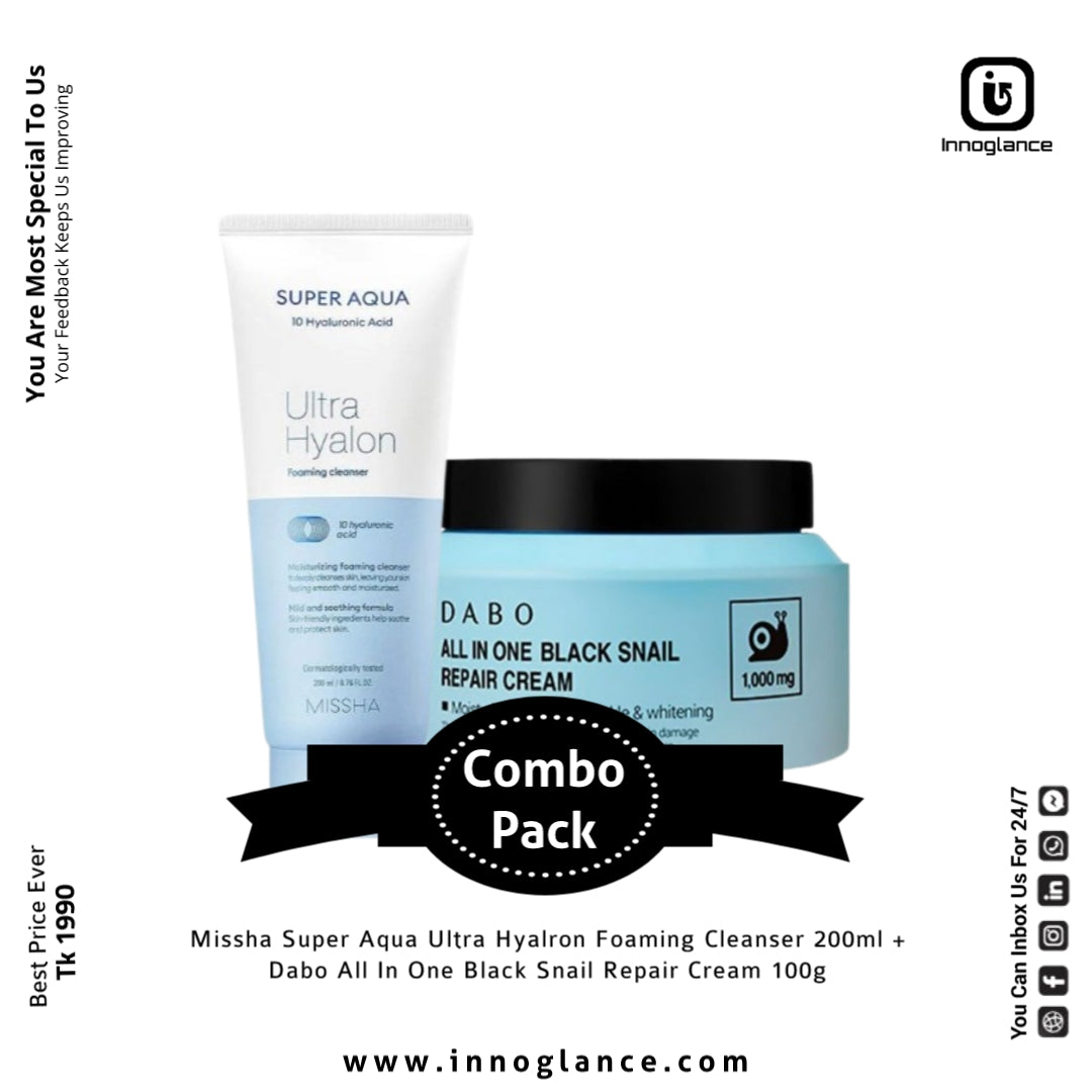 Missha and Dabo Dry Skin Solution | Combo Pack