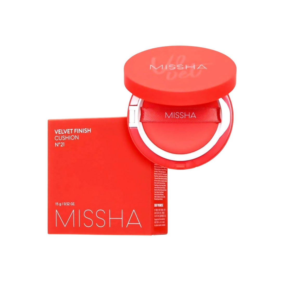 Missha Velvet Finish Cushion SPF50+ PA+++ 15g | Shade No. 21