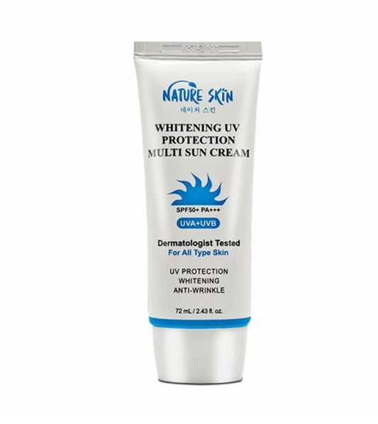 Nature Skin Whitening UV Protection Multi Sun Cream Spf50+ PA+++ 72ml