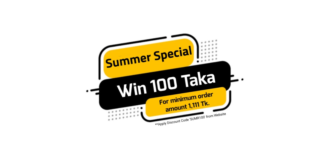 Win 100 taka from best online beauty care shop in Bangladesh