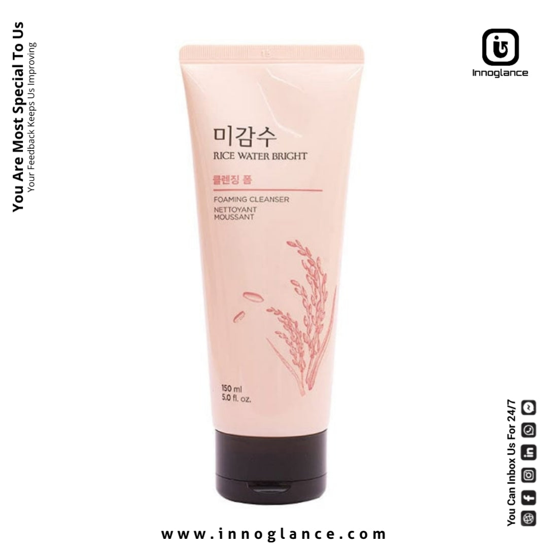 The Face Shop Rice Water Bright Foaming Cleanser 150ml