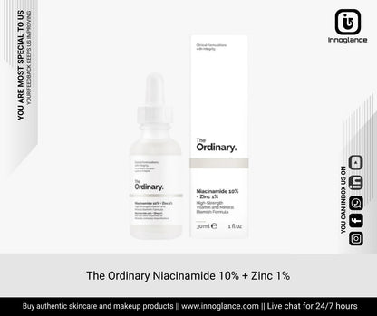 The Ordinary Niacinamide 10% + Zinc 1% 30ml