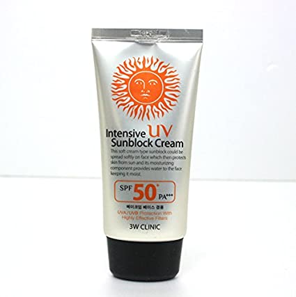 Korean Sunscreen | 3W Clinic UV Sunblock Cream