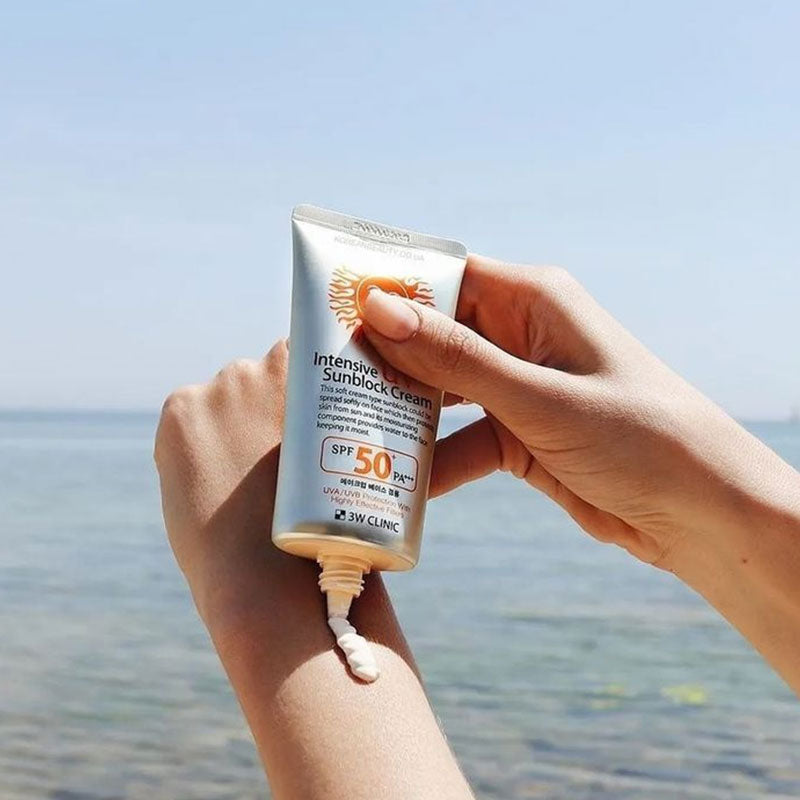 Korean Sunscreen | 3W Clinic UV Sunblock Cream