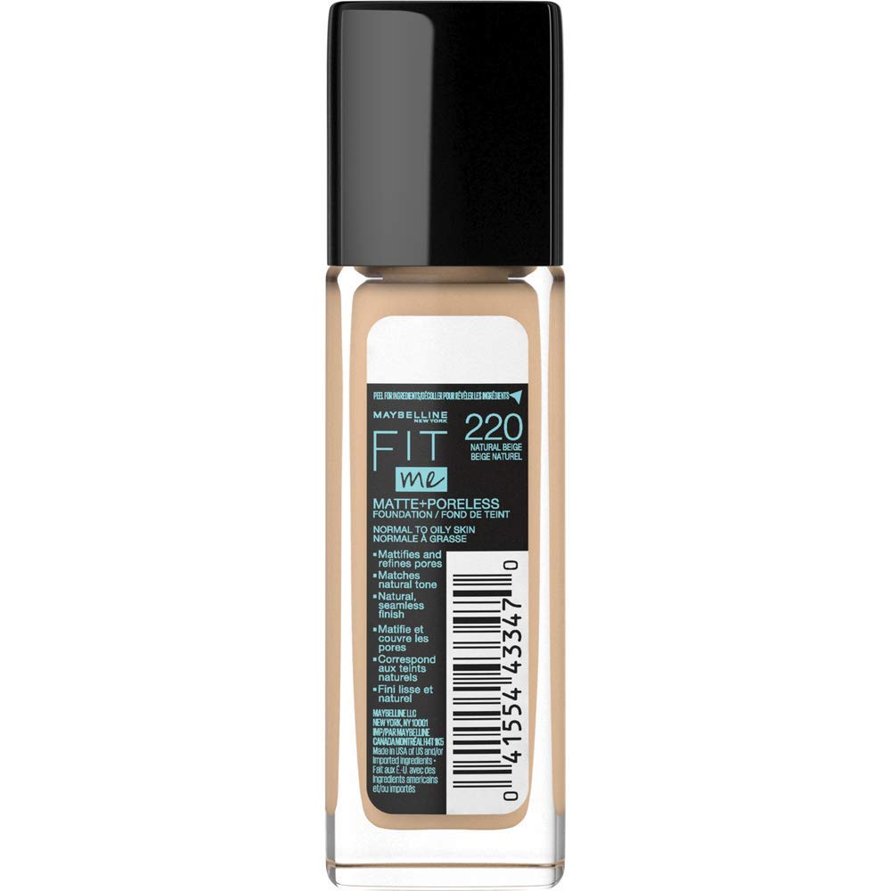 Maybelline Fit Me Matte+Poreless Foundation - Natural Beige 220