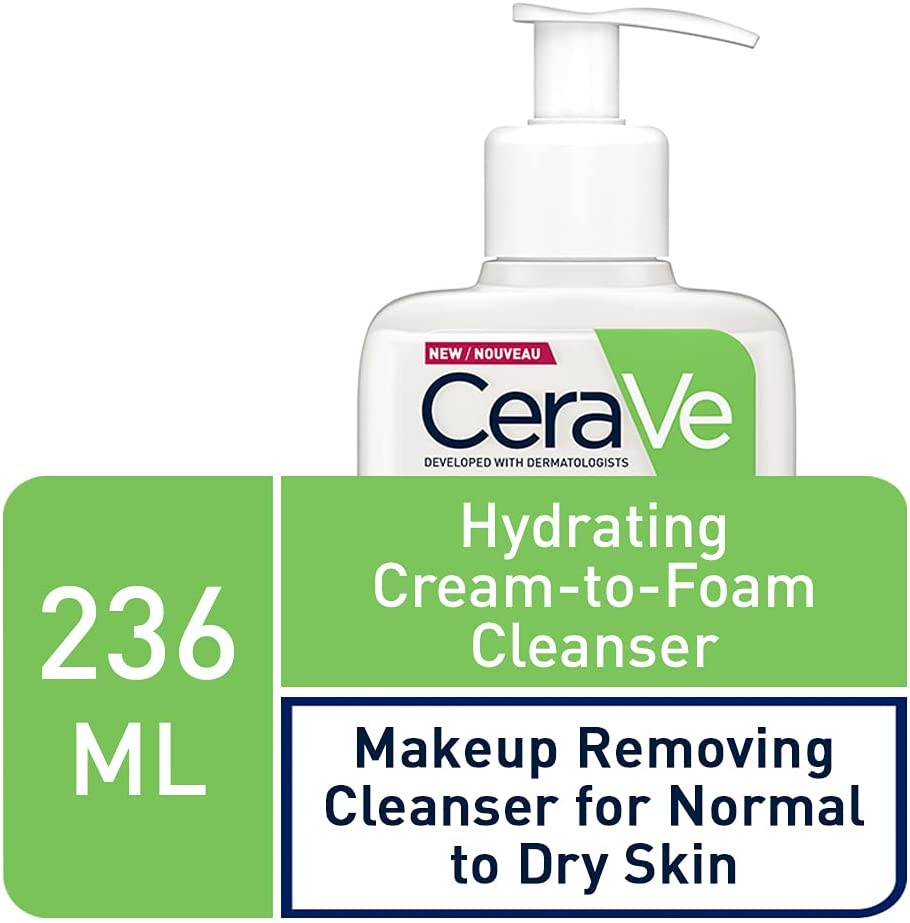 Cerave Hydrating Cream to Foam Cleanser - 236ml