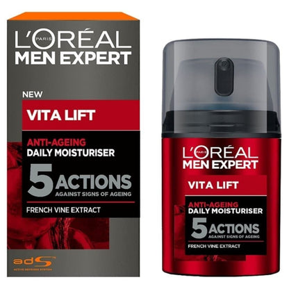 L'Oreal Men Expert Vita Lift 5 Anti Ageing Daily Moisturiser - 50ml