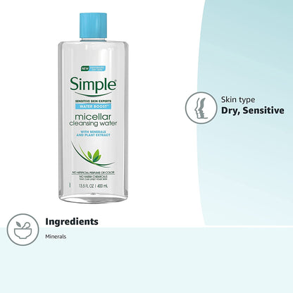 Simple Water Boost Micellar Cleansing Water - 200ml