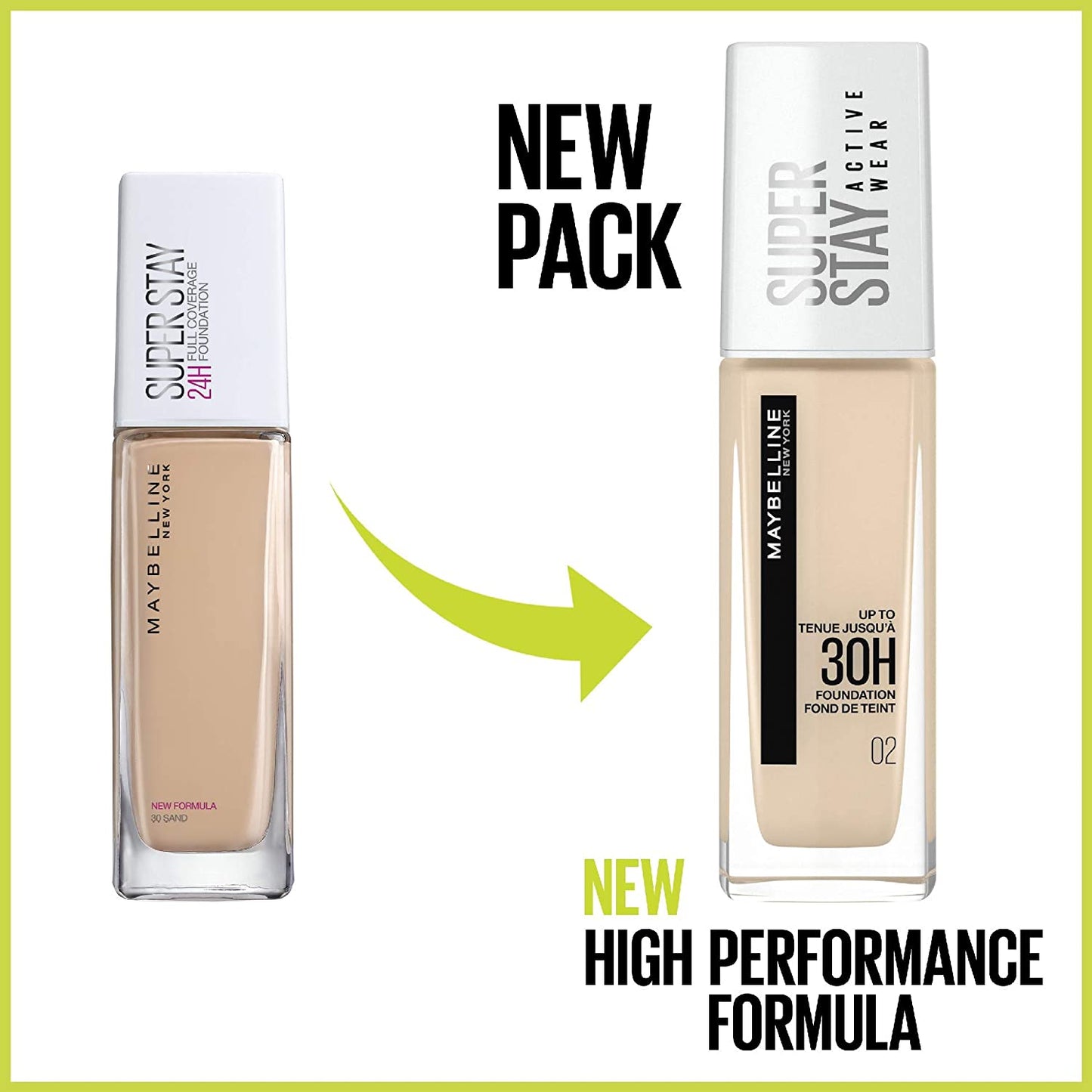 Maybelline Super Stay Active Wear 30H Foundation - 21 Nude Beige