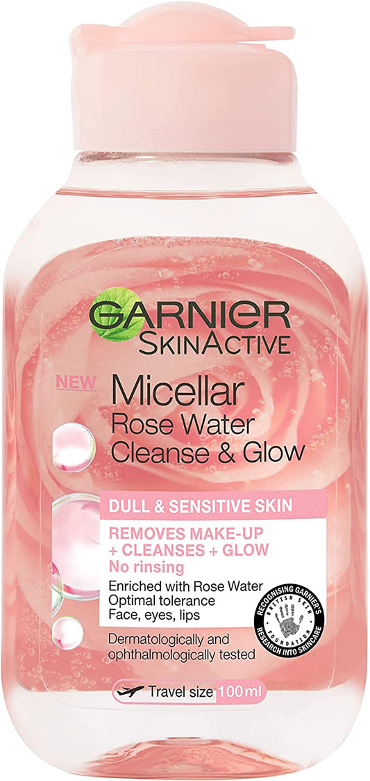 Garnier Micellar Rose Water Cleanse & Glow - 100ml