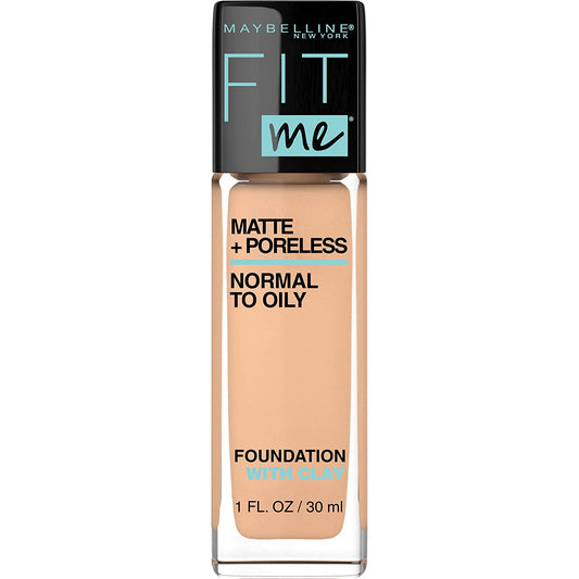 Maybelline Fit Me Matte + Poreless Foundation- Nude Beige 125