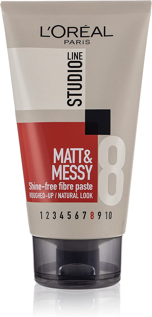 L'Oreal Studio Line Matt & Messy 8 Hair Gel - 150ml