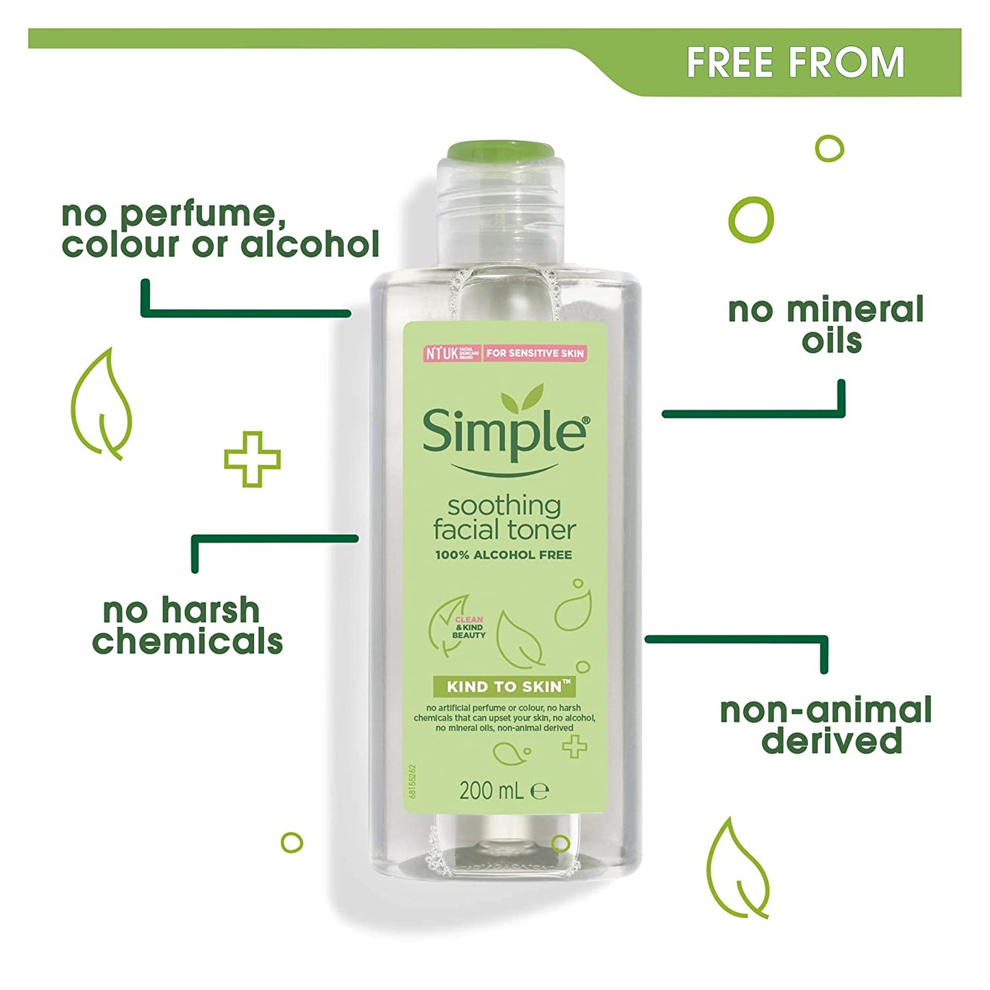 Simple Soothing Facial Toner - 200ml