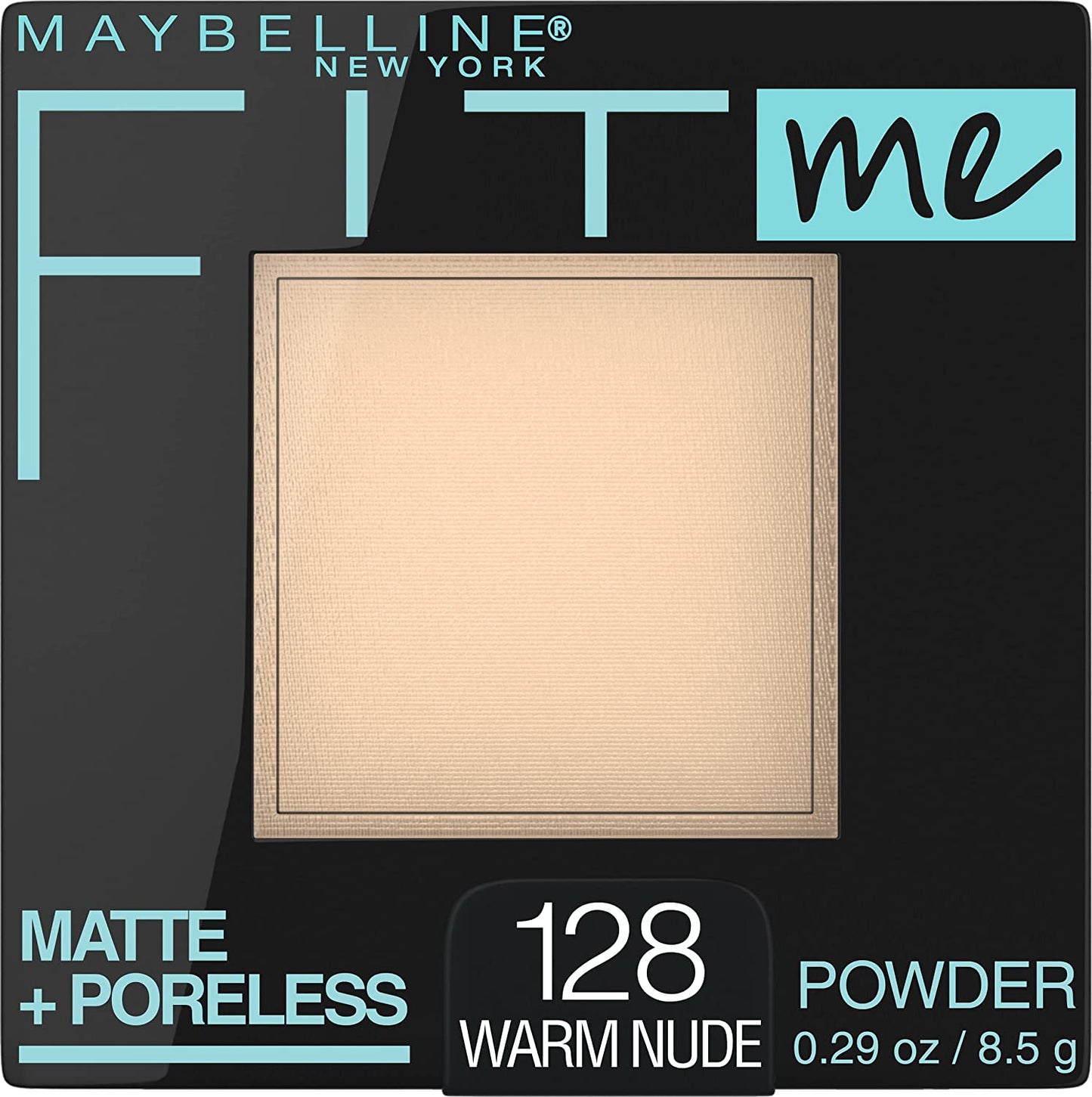 Maybelline Fit Me Matte+Poreless Pressed Powder - Warm Nude 128