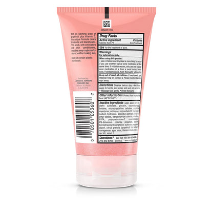 Neutrogena Oil-Free Acne Wash Pink Grapefruit Facial Scrub - 124ml