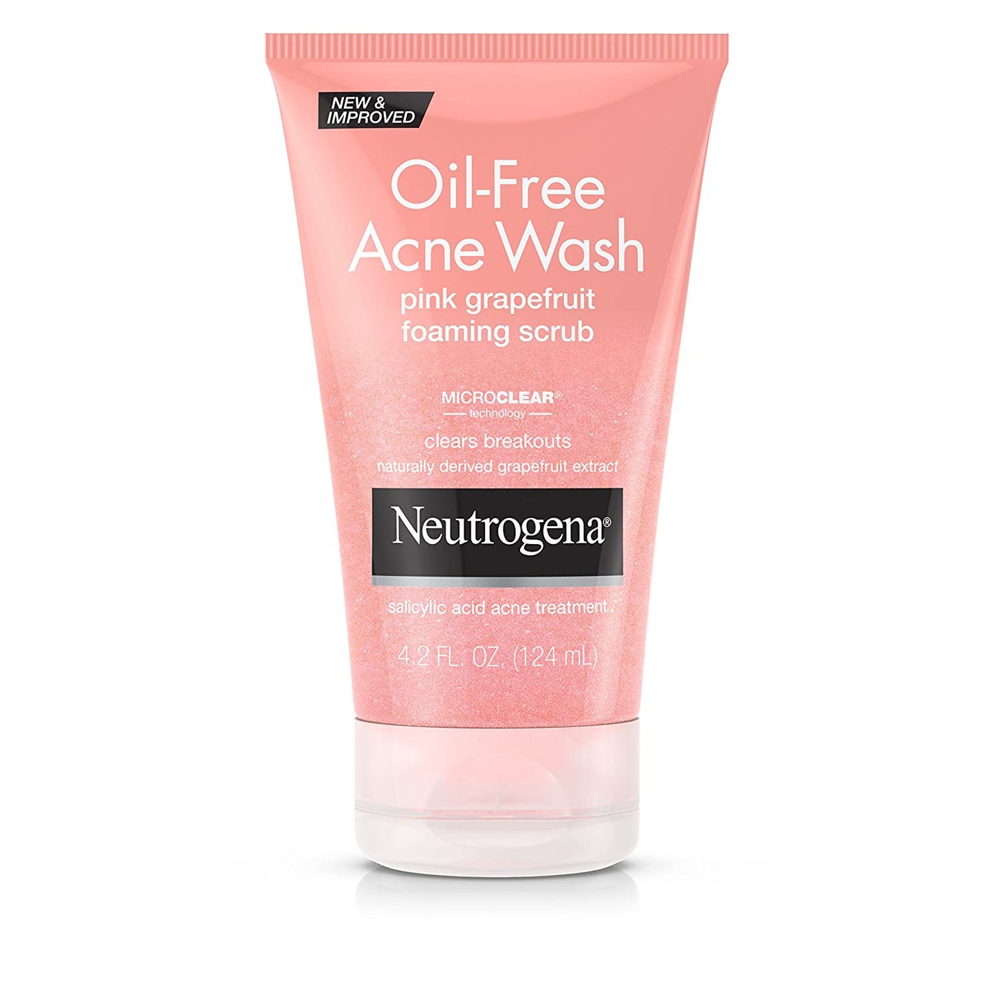 Neutrogena Oil-Free Acne Wash Pink Grapefruit Facial Scrub - 124ml