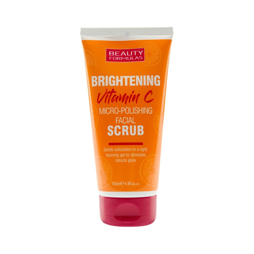 Beauty Formulas Brightening Vitamin C Facial Scrub - 150ml