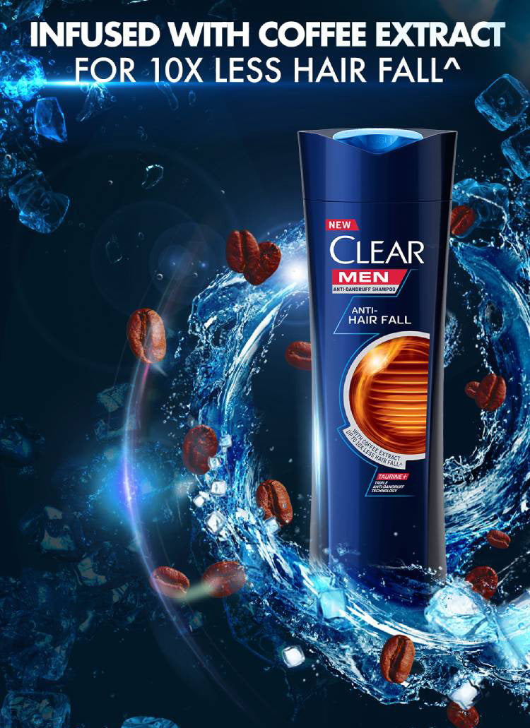 CLEAR MEN Anti-Dandruff Shampoo (Anti Hair Fall) - 320ml