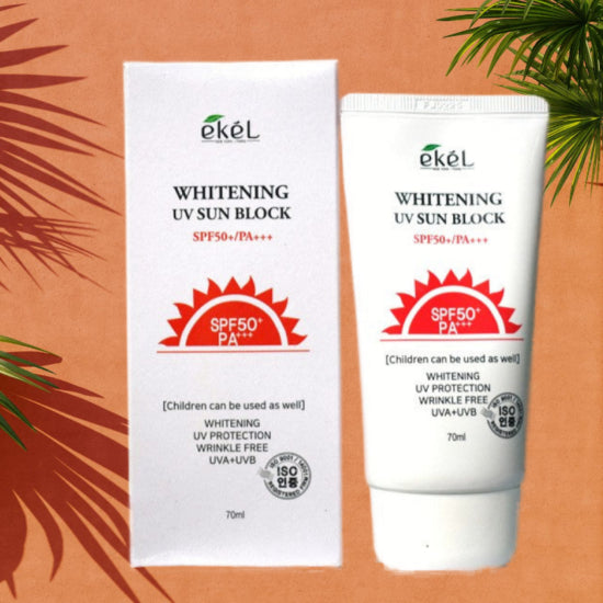 Ekel Whitening UV Sun Block SPF50+ PA+++ 70ml