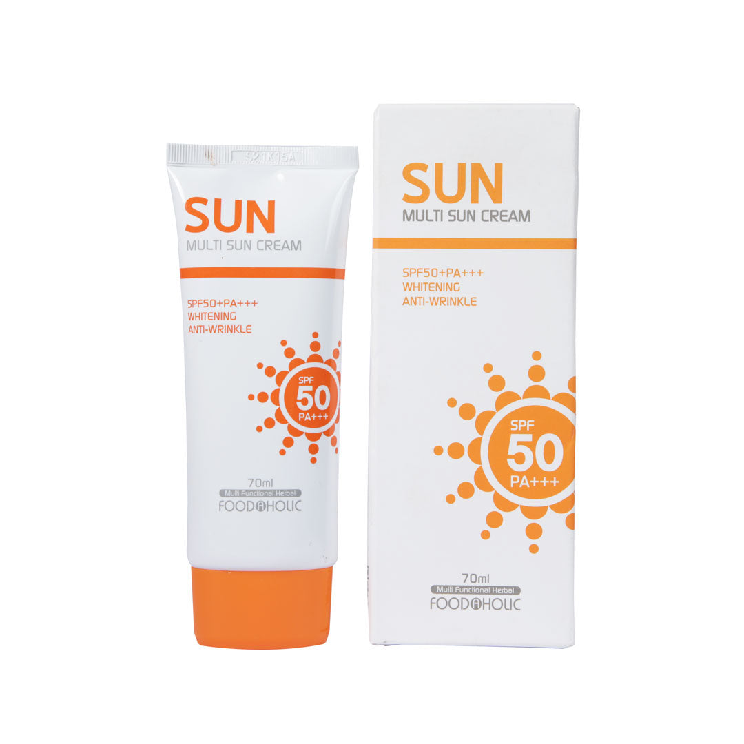 Korean Sunscreen | FoodaHolic Multi Sun Cream SPF50+ PA+++