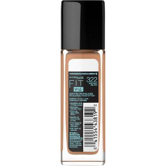 Maybelline Fit Me Matte+Poreless Foundation - Warm Honey 322