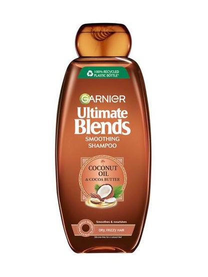 Garnier Ultimate Blends Coconut Oil & Cocoa Butter Smoothing Shampoo - 360ml