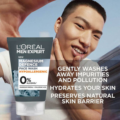 L’Oréal Men Expert Magnesium Defense Face Wash - 100g