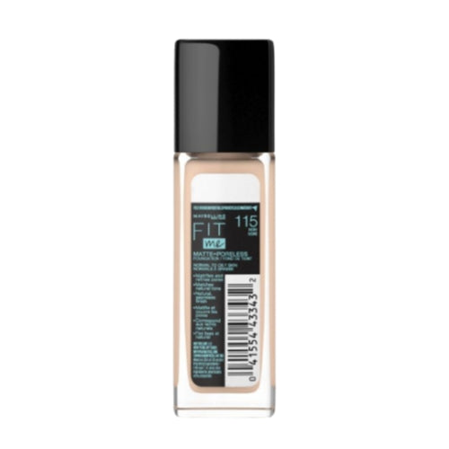 Maybelline Fit Me Matte + Poreless Foundation - 115 Ivory