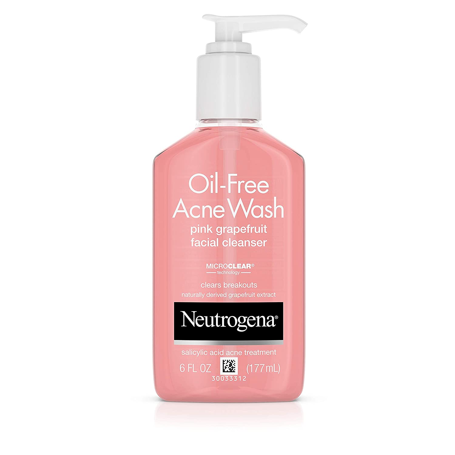 Neutrogena Oil-Free Acne Wash Pink Grapefruit Facial Cleanser