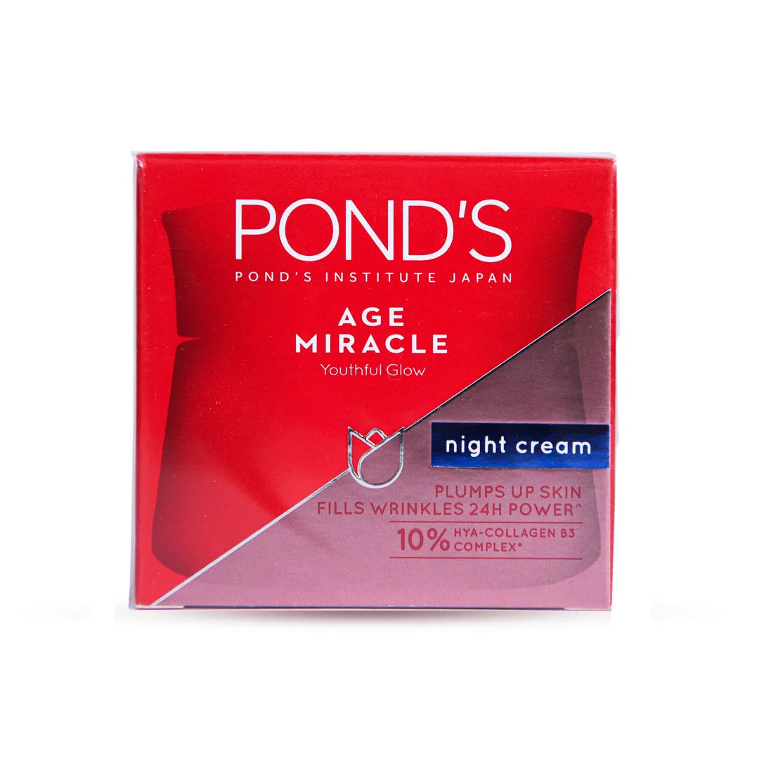 Ponds Age Miracle Youthful Glow Night Care - 50g