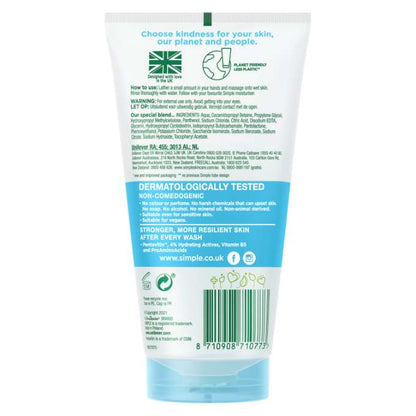 Simple Water Boost Micellar Facial Gel Wash - 150ml