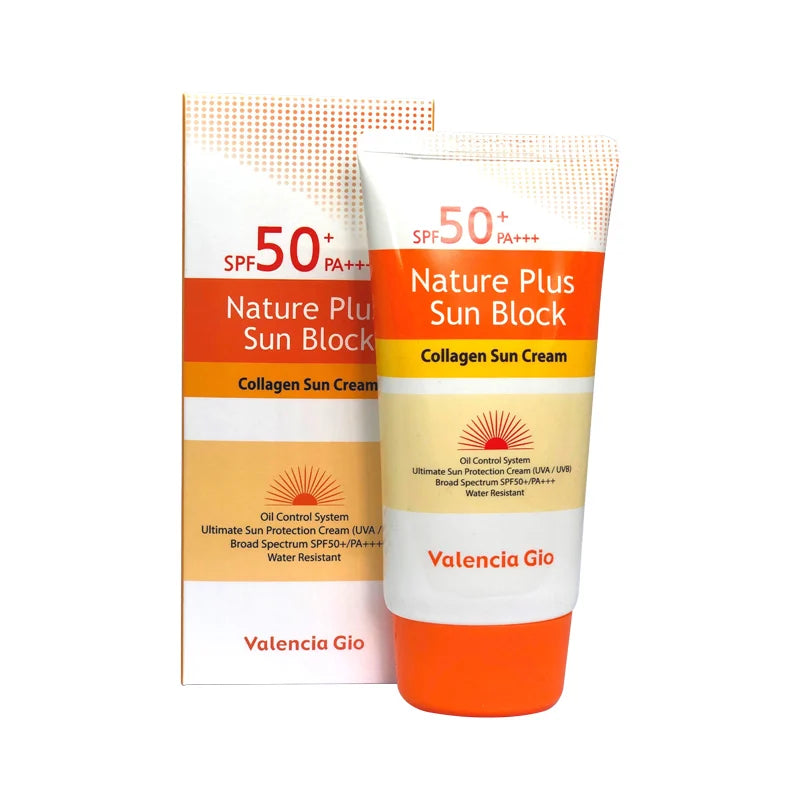 Valencia Gio Nature Plus Sun Block SPF50+ PA+++ (70ml)