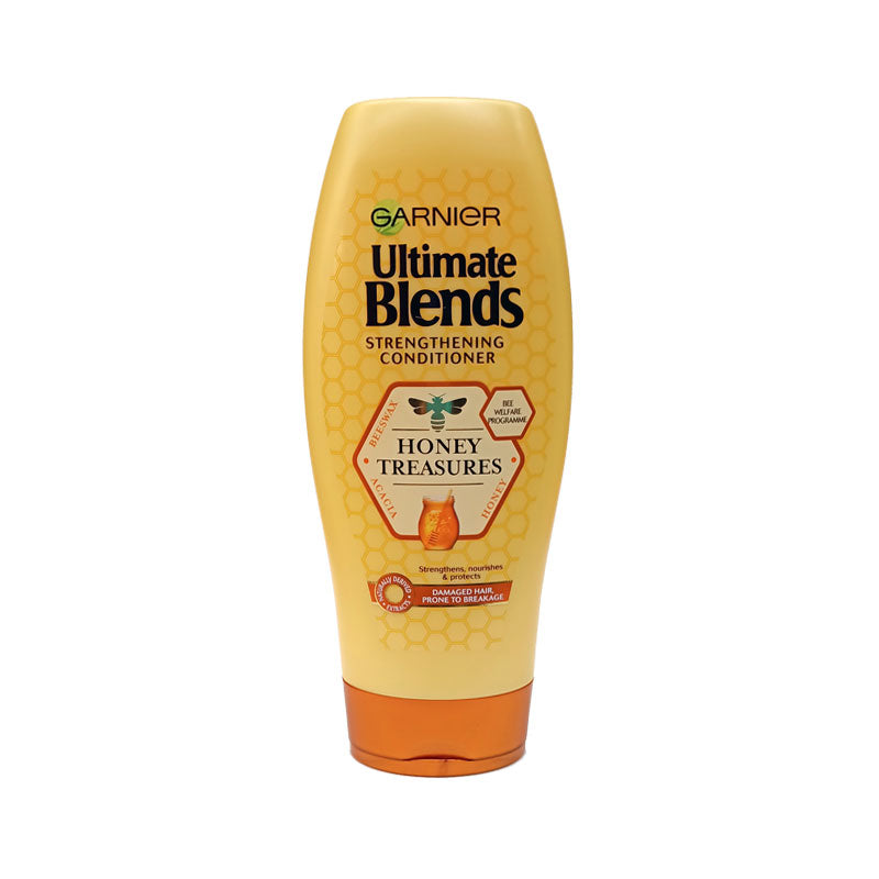 Garnier Ultimate Blends Honey Conditioner – Honig-Spülung Für Trockenes, Brüchiges Haar, 360 Ml, Mit Propolis & Royal Gelee