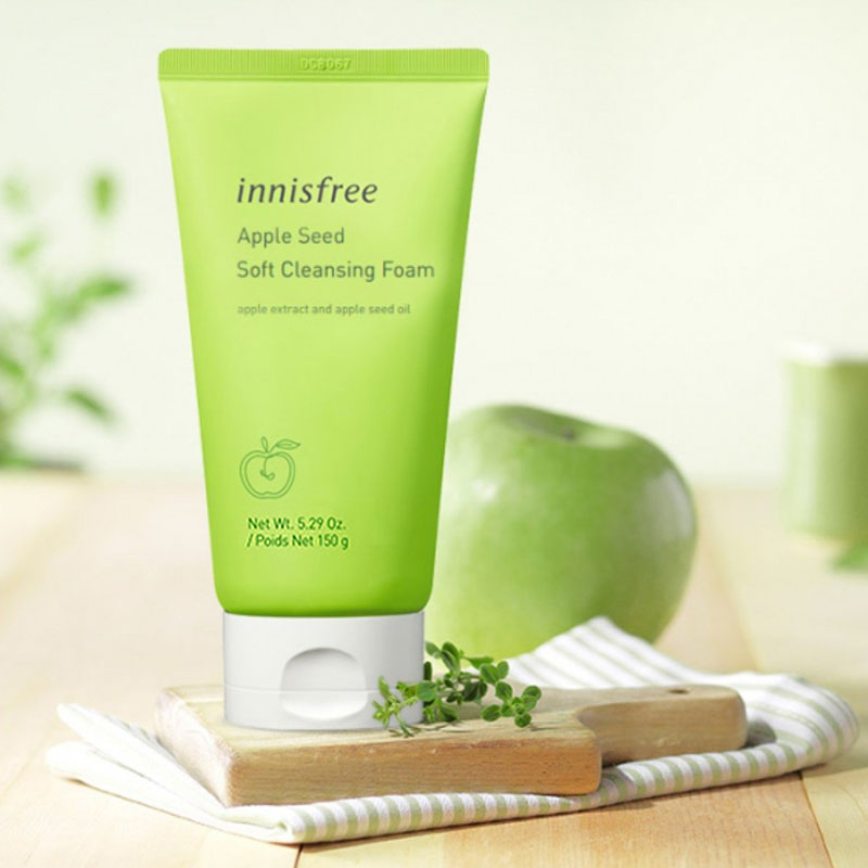 Innisfree Apple Seed Soft Cleansing Foam - 150ml