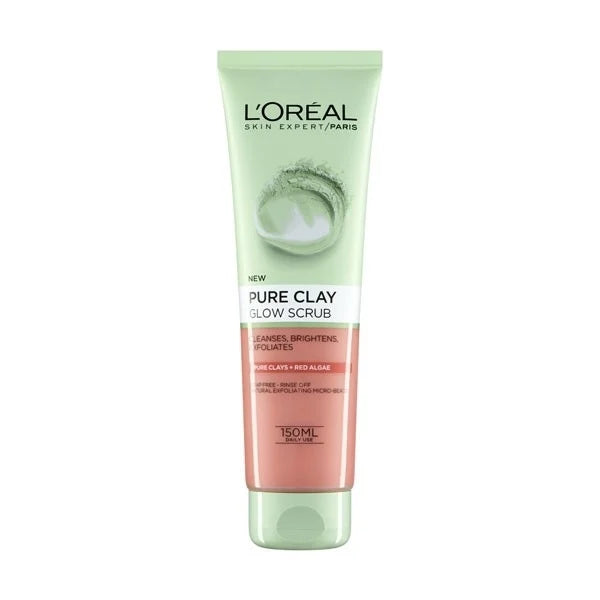 L'Oreal Pure Clay Glow Scrub - 150ml