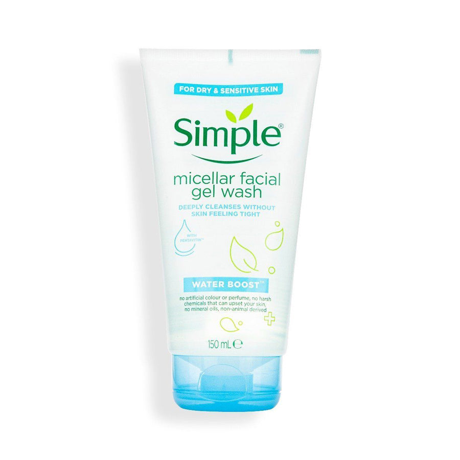 Simple Water Boost Micellar Facial Gel Wash - 150ml