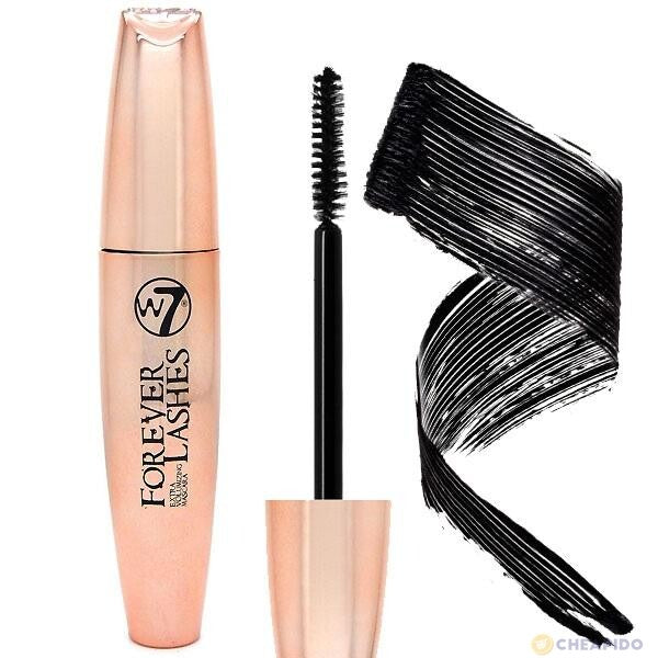 W7 Forever Lashes Extra Volumizing Mascara Blackest Black - 15ml